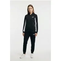 PUMA Trainingsanzug POLY BASEBALL SUIT CL (2-tlg), ohne Kapuze, aus Trikot-Material