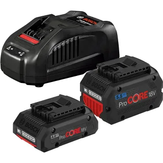 Bosch Starter-Set 1 x ProCORE18V 4.0Ah + 1 x ProCORE18V 5.5Ah + GAL 1880 CV - 1600A0214A