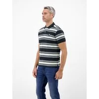 LERROS Poloshirt Gestreiftes Poloshirt aus 100% Baumwolle