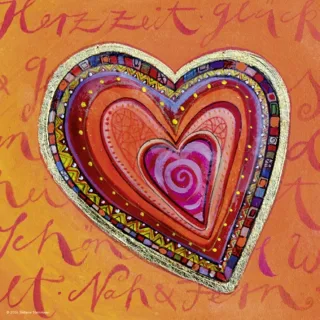 Heye 29762 - Hearts of Gold Layers Mini Stefanie Steinmayer Kinder-Puzzle 100 Teile