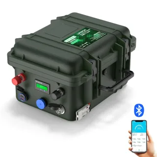 [EU Direct] IPRee LiFePO4 12V 200Ah 140Ah 100Ah Battery Pack 6000+ Cycles Bluetooth BMS Fishing Boat Lithium Battery USB