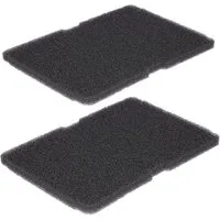 McFilter Ersatzfilter (2 Stück) Schwammfilter geeignet für Beko DPU 7404 7305 8340 8380, Zubehör für Trockner, Wärmepumpentrockner, Kondenstrockner, Schaumstoff, passend für Grundig Edition 70, Filtermatte, 240 x 155 x 11mm