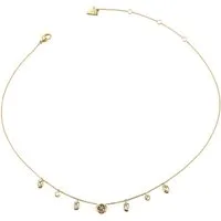 Guess Gliederkette 16-18" Crystals & 4G Necklace