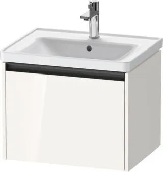 Duravit Ketho.2 Waschtischunterbau wandhängend Weiß Hochglanz 584x455x440 mm - K25081022220000 K25081022220000