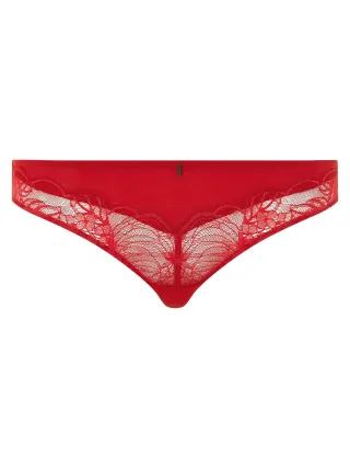 Chantelle Lingerie - MIDNIGHT FLOWERS Slip scarlet - Gr. - 44