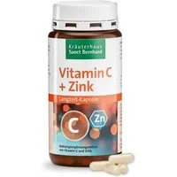 Sanct Bernhard Sanct Bernhard Vitamin C + Zink Langzeitkapseln - 180 Kapseln
