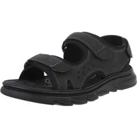 Coolwalk Bequeme Herrensandalen mit Klettverschluss für den Sommer Sandale (89543994) Flach Sandalen in Schwarz