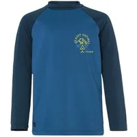 VAUDE Rundhalspullover Kids Solaro LS T-Shirt III (1-tlg) Kinder Langarmshirt mit hohem UV-Schutz