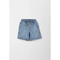 s.Oliver Jeansshorts Jeans-Hose Bermuda-Jeans / Low Rise / Straight Leg / Elastikbund