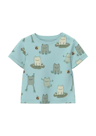 s.Oliver - T-Shirt türkis - Gr. - 80