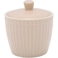 Greengate Zuckerdose Alice Zuckerdose creamy fudge 0,12 l, Steinzeug