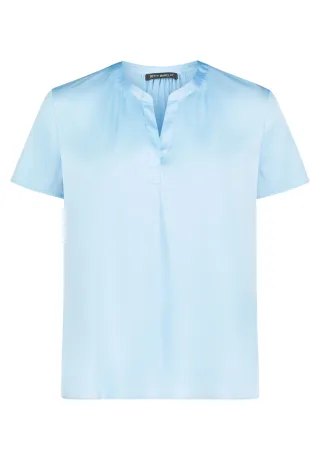 Betty Barclay - Satin-Bluse Powder Blue - Gr. - 36