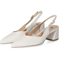 Högl Högl 11046130300 Damen Glattleder white Slingpumps