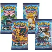 AMIGO Sammelkarte XY Evolutions Booster (englisch) RARITÄT 1 von 4 Artworks