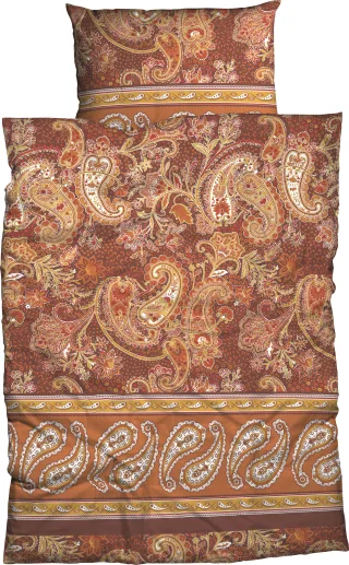 CASATEX Bettwäsche "Sentta" 2 Stk. harmonisches Paisleydessin