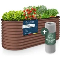 GRUNA Hochbeet GRUNA - Hochbeet Metall I 6 in 1 Modular Hochbeete-Kit
