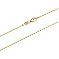 Unique Goldkette Feine Schlangenkette aus 375er Gold GC0011
