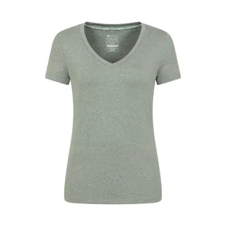 Mountain Warehouse - "Vitality" T-Shirt V-Ausschnitt für Damen (Khakigrün)