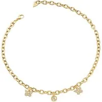 Guess Gliederkette 16-18" Borboleta & 4G Charm