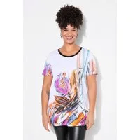 MIAMODA T-Shirt T-Shirt A-Linie Glitzersteinchen