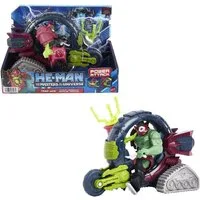 Mattel® Actionfigur He-Man and the Masters of the Universe Figur mit Fahrzeug, Trap Jaw & Cycle