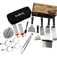 Buschbeck Grillzange Buschbeck Plancha-Set 16-teilig Inkl.