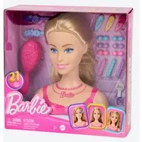 Barbie Frisier- & Schminkkopf Barbie Frisierkopf mit Accessoires Girls Stylingkopf Frisierkopf