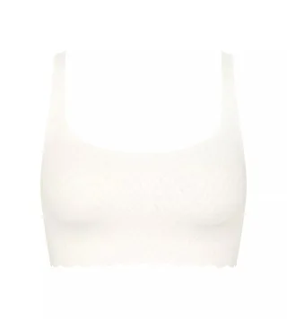 sloggi - sloggi ZERO Feel Bliss Top silk white - Gr. - XS