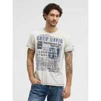 CAMP DAVID Rundhalsshirt aus Baumwolle