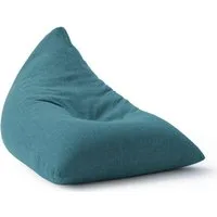 Lumaland Sitzsack Sitzsack Triangle 370 L - bequem-stylisher Indoor Sofa Sessel Bean Bag, mit Füllung aus EPS Perlen, XXL Lounge Sitzkissen, ideal zu Pouf & Co.