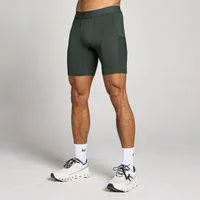 MP Herren Hybrid Pocket Half Tight - Gewaschen Schwarz - XXXL