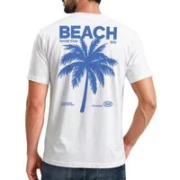 Neverless Print-Shirt Herren T-Shirt Backprint Sommer Funshirt mit Palmen Print Retro mit Print