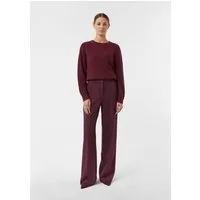 comma Chinos Hose Wide-Leg-Hose aus Viskosemix