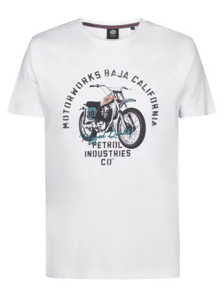 Petrol Industries - T-Shirt mit Print Fumarola Herren