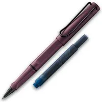 LAMY Tintenroller LAMY Tintenroller Safari Scarlet ROLL-INK Füller ergonomisch mit lösch