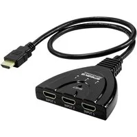 SpeaKa Professional SpeaKa Professional SP-HDSW-200 3 Port HDMI-Switch Ultra HD-fähig 7680 Netzwerk-Adapter