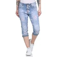 Jewelly 3/4-Jeans 80 Capri Jeans Streetwear
