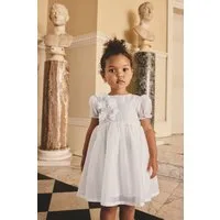 Next Partykleid Kleid mit Ansteckblume (1-tlg)