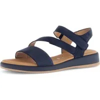 Gabor RHODOS Riemchensandale, Sommerschuh, Sandalette, Keilabsatz, in Bequemweite G (weit)