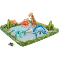 Intex Aufblasbares Spielhaus JURASSIC ADVENTURE PLAY CENTER