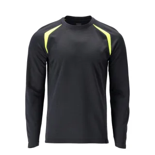MASCOT Herren Langarmshirt Schwarzblau / Hi-vis Gelb Schwarzblau / Hi-vis Gelb S - 21581-327-01017-S