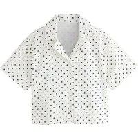 Next Jeansbluse Kurzärmeliges Jeanshemd (1-tlg)