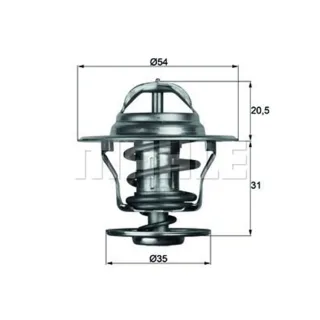 Mahle Thermostat + Dichtung Audi Opel Seat VW Volvo