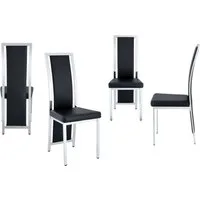 gopop Polsterstuhl Moderne gepolsterte Esszimmerstühle im 2er/4er-Set (4 St), mit Metallrahmen, ergonomisch & pflegeleicht