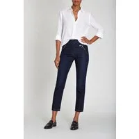 ROBELL 7/8-Jeans NENA09 Jeans mit Reißer am Beinabschluß mit Stretch Anteil