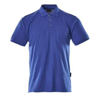 MASCOT Borneo Polo-Shirt mit Brusttasche CROSSOVER Kornblau L - 00783-260-11-L