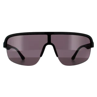 Police Semi Rimless Mens Matte Black Smoke Grey 90041091