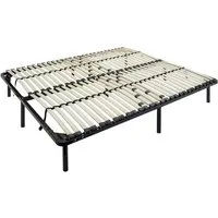 Lattenrost Lattenrost 140x200 8F NEU, i-flair, Kopfteil nicht verstellbar, Fußteil nicht verstellbar, Gästebett auf Füßen