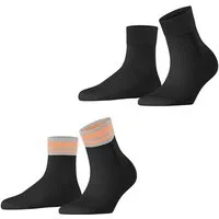 Esprit Kurzsocken Retro Glitter 2-Pack Kurzsocken (2-Paar)