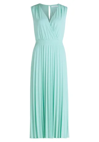 Betty & Co - Plisseekleid pastel turquoise - Gr. - 42